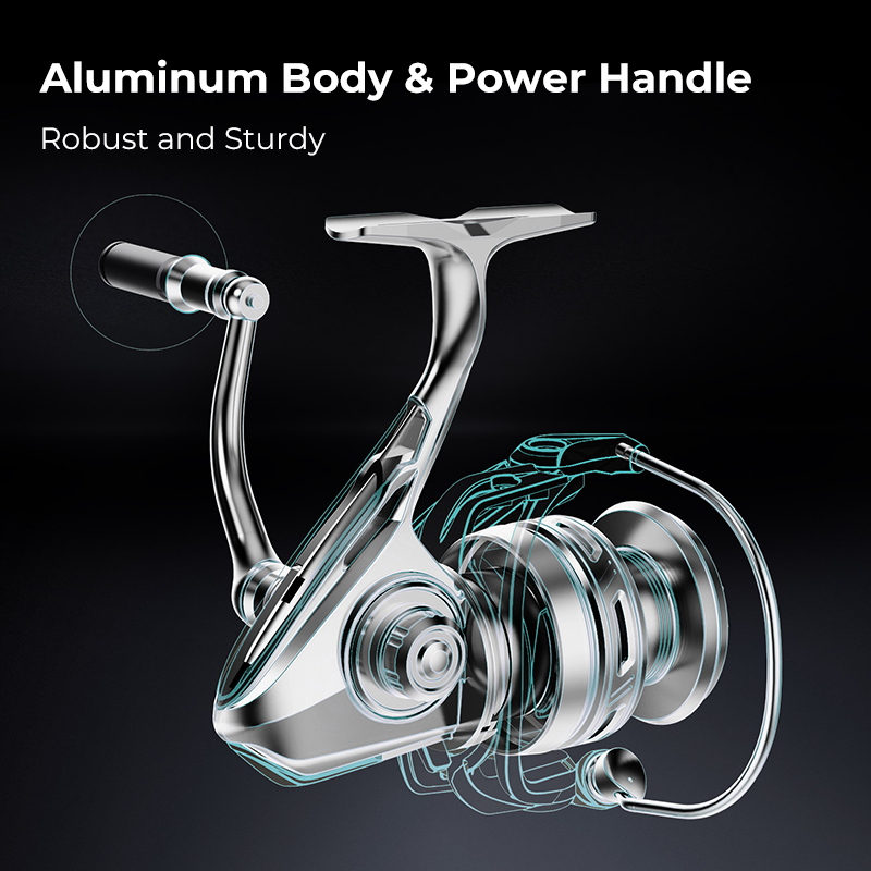 Piscifun®NautiX Saltwater Spinning Reel Aluminum Body Fishing Reel