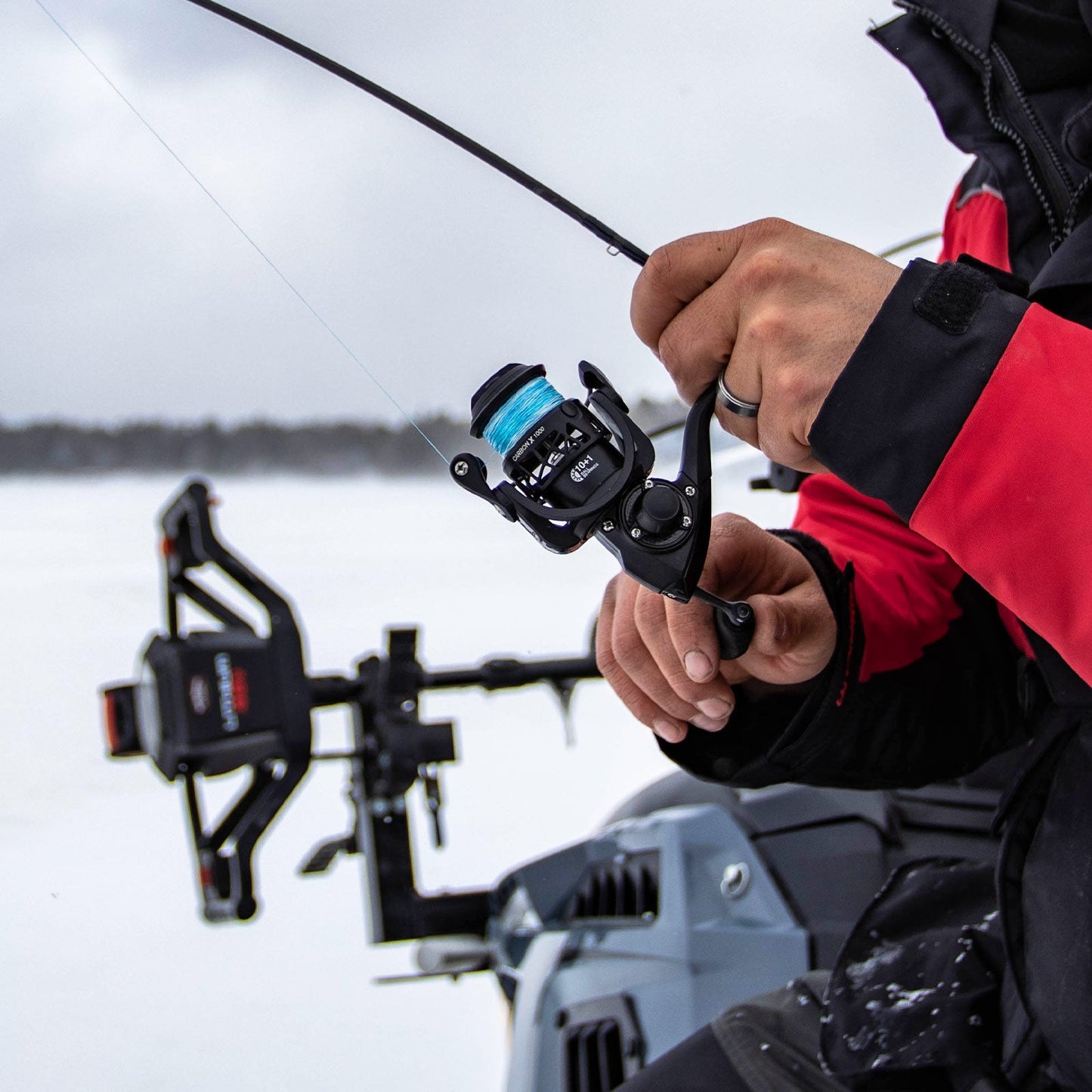 Piscifun® Carbon X Spinning Reel Size 500 1000 for Ice Fishing