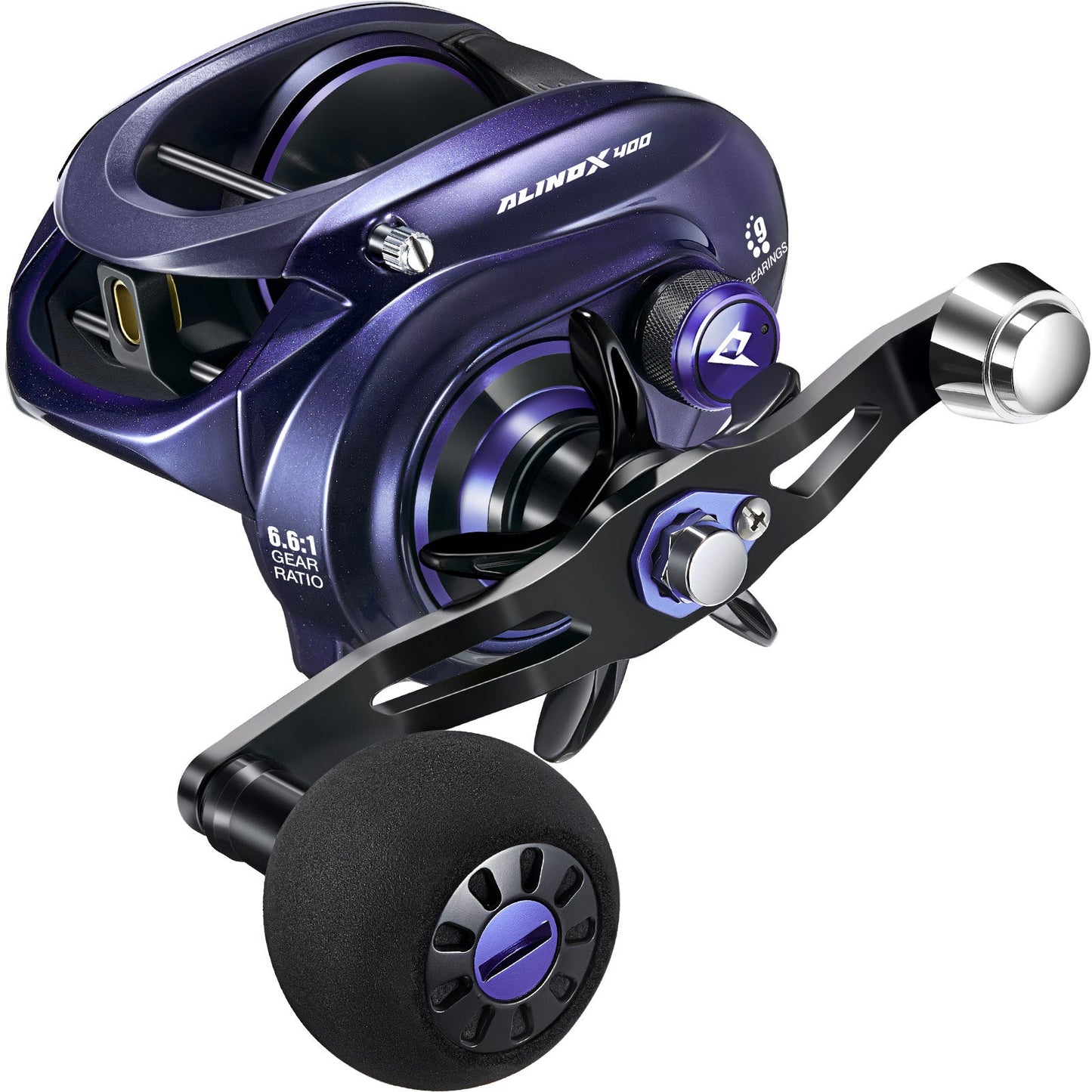 Piscifun® AlinoX 400 Saltwater  Freshwater Baitcasting Reel With Bait Clicker