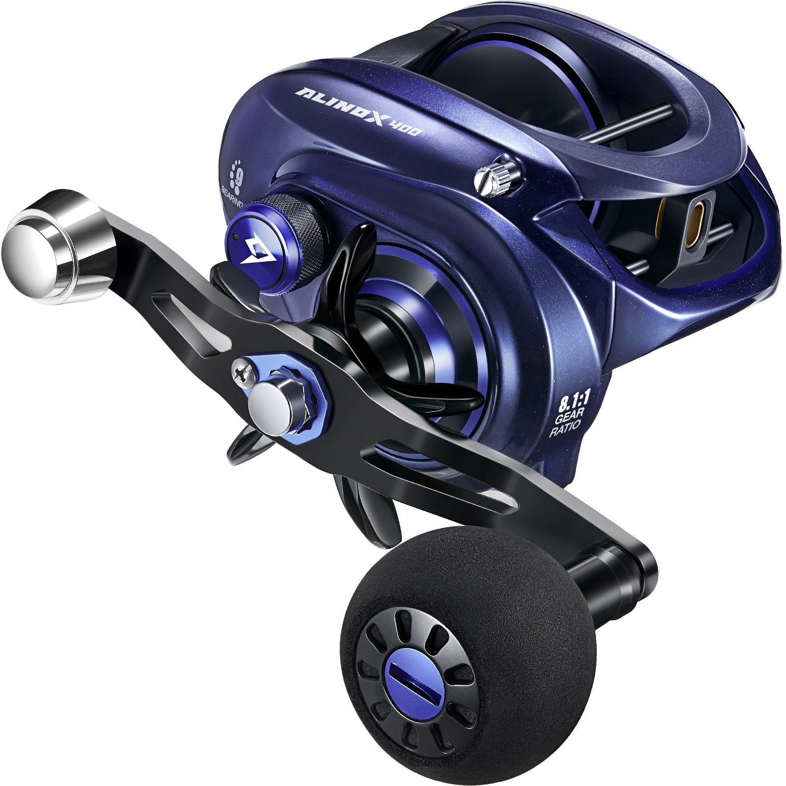 Piscifun® AlinoX 400 Saltwater  Freshwater Baitcasting Reel With Bait Clicker