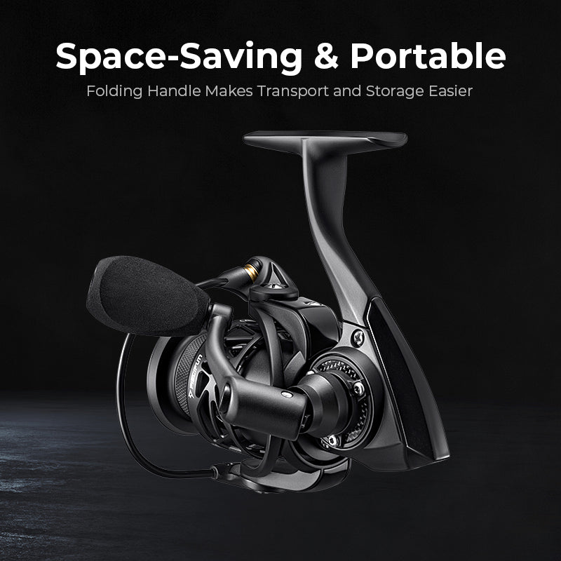 Piscifun® Carbon X Spinning Reel Size 500 1000 for Ice Fishing