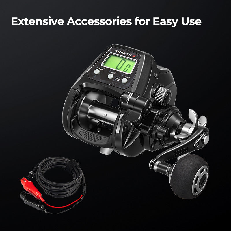 Piscifun® Kraken Electric Big Game Reels Heiko Recommended Fishing Reels