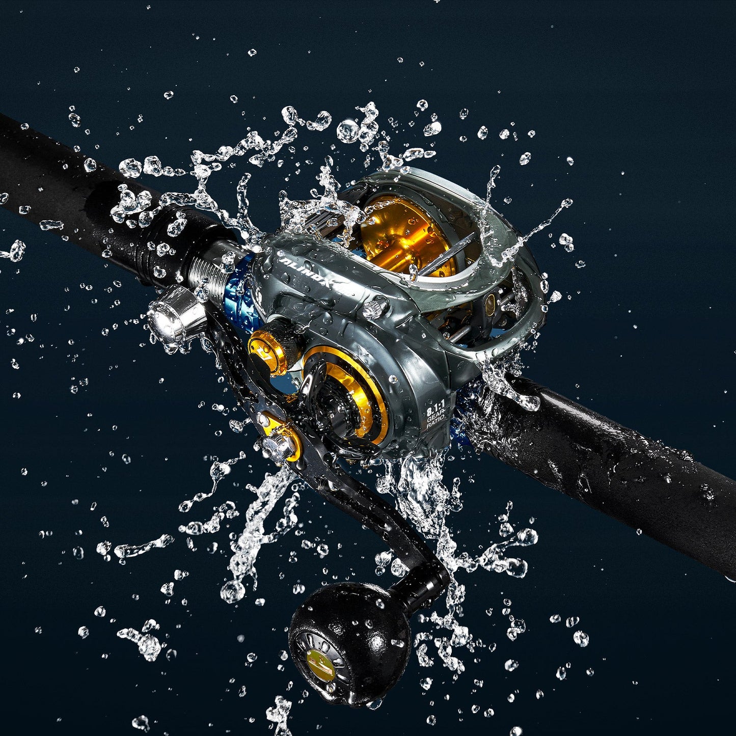 Piscifun® AlinoX 400 Saltwater  Freshwater Baitcasting Reel With Bait Clicker