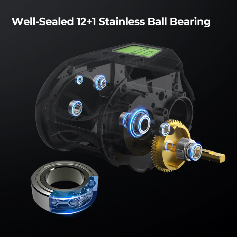 Piscifun® Kraken Electric Big Game Reels Heiko Recommended Fishing Reels